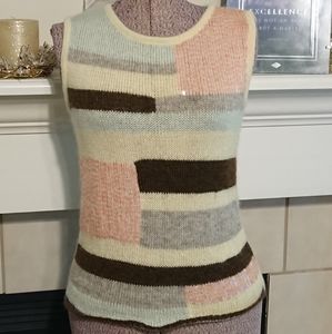 Free People Wool Sleeveless Sweater